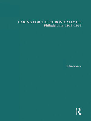 cover image of Caring for the Chronically Ill